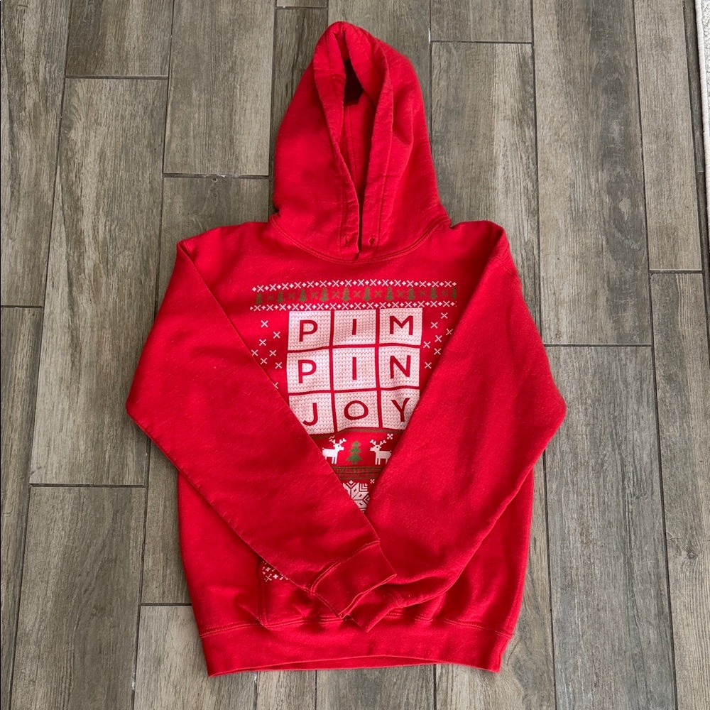 Red Pimpin Joy Hoodie
